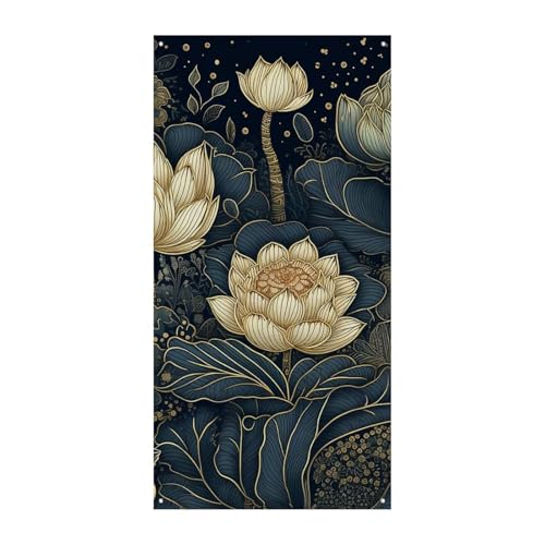 Aufwendige Blumen Türabdeckung Banner Willkommen Eingang Schild Party Banner Urlaub Party Dekorationen Geburtstag Banner für festliche Feiern 70 x 35,4 Zoll Aufwendige Blumen Türabdeckung Banner Willkommen Eingang Schild Party Banner Urlaub Party Dekorationen Geburtstag Banner für festliche Feiern 70 x 35,4 Zoll von JKLQWH