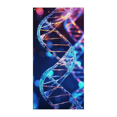 DNA Genetic Helix Türabdeckung Banner Willkommen Eingang Schild Party Banner Urlaub Party Dekorationen Geburtstag Banner für festliche Feiern 70 x 35,4 Zoll DNA Genetic Helix Türabdeckung Banner Willkommen Eingang Schild Party Banner Urlaub Party Dekorationen Geburtstag Banner für festliche Feiern 70 x 35,4 Zoll von JKLQWH