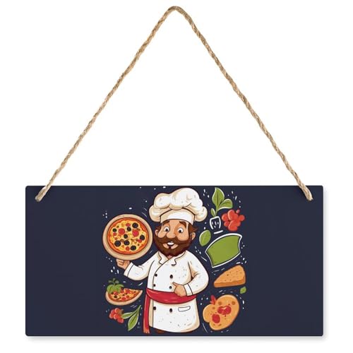 Holzdrucke, mit Pizza-Druck, Kunstdruck, Wanddekoration, Schlafzimmer, Wohnzimmer, Wandkunst, Poster, Holzschild, dekoratives Schild Holzdrucke, mit Pizza-Druck, Kunstdruck, Wanddekoration, Schlafzimmer, Wohnzimmer, Wandkunst, Poster, Holzschild, dekoratives Schild von JKLQWH
