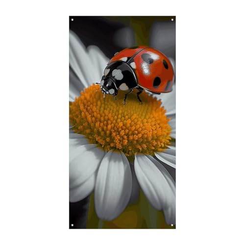 Marienkäfer Gänseblümchen Türabdeckung Banner Willkommen Eingang Schild Party Banner Urlaub Party Dekorationen Geburtstag Banner für festliche Feiern 70 x 35,4 Zoll Marienkäfer Gänseblümchen Türabdeckung Banner Willkommen Eingang Schild Party Banner Urlaub Party Dekorationen Geburtstag Banner für festliche Feiern 70 x 35,4 Zoll von JKLQWH