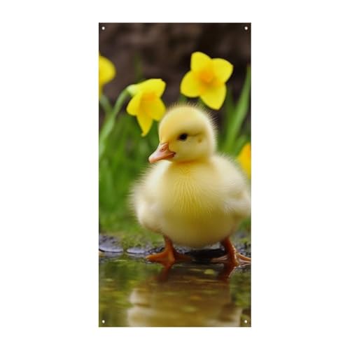 Niedliche Baby-Enten Türabdeckung Banner Willkommen Eingang Schild Party Banner Urlaub Party Dekorationen Geburtstag Banner für festliche Feiern 70 x 35,4 Zoll Niedliche Baby-Enten Türabdeckung Banner Willkommen Eingang Schild Party Banner Urlaub Party Dekorationen Geburtstag Banner für festliche Feiern 70 x 35,4 Zoll von JKLQWH