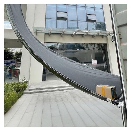 Hochleistungs-Schieberutsche aus Segeltuch for Be- und Entladen von Fracht – langlebige Planenrutsche for die effiziente Handhabung von Gütern in großen Höhen(Black,20x1.5m) von JKODE