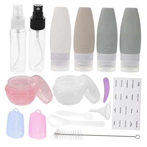JKODE 1-teiliges Silikonflaschen-Silikon-Conditioner-Emulsionsflaschen-Kosmetik-Reise-Hautpflegeprodukte-Verpackungsset von JKODE