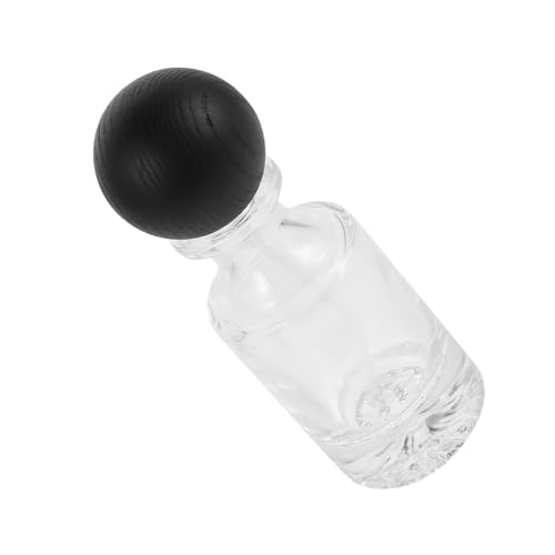 JKODE Parfümflasche Feinnebel Sprühflasche transparente Parfümflasche Holz von JKODE