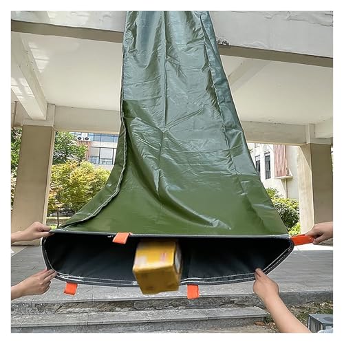 Robuste, wasserdichte 6-Zoll-Entladerutsche aus Segeltuch – Gleitförderband for effizientes Be- und Entladen(8x2m) von JKODE