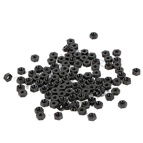 100pcs M2 M3 M4 Kunststoff Nylon Hex männlicher weiblicher Spacer -Runde Kopfschrauben -Nuss -Sortiment -Kit für DIY -Projekte Hausreparatur und industriellen Gebrauch Schwarze 100pcs M2 M3 M4 Kunststoff Nylon Hex männlicher weiblicher Spacer -Runde Kopfschrauben -Nuss -Sortiment -Kit für DIY -Projekte Hausreparatur und industriellen Gebrauch Schwarze von JKOKPMG
