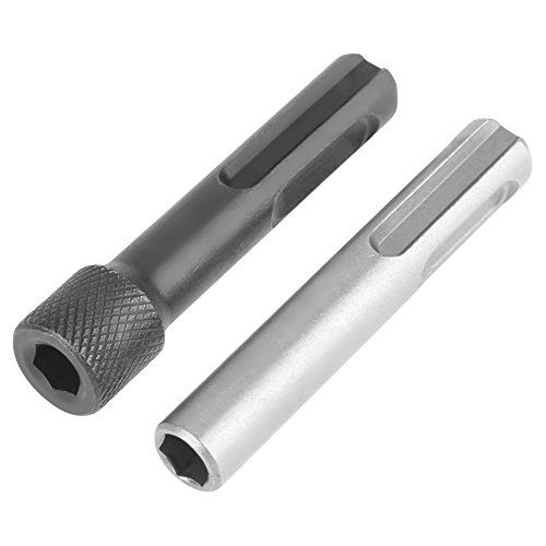 2 Stück Hex Schaft schrauben dreher Bit halter Adapter, 1/4 Zoll SDS-Hex-Bohrer-Konverter, Chrom-Vanadium-Stahl Magnetic Socket Nut Set für Aufprall treiber, Hammer bohrer, SDS 2 Stück Hex Schaft schrauben dreher Bit halter Adapter, 1/4 Zoll SDS-Hex-Bohrer-Konverter, Chrom-Vanadium-Stahl Magnetic Socket Nut Set für Aufprall treiber, Hammer bohrer, SDS von JKOKPMG