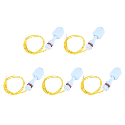 5pcs Flüssigkeitsspiegel -Schwimmerschalter, pp -Plastik -Wassertank -Pool -Sensor -Controller, magnetischer Schilfschalter für die Überwachung des Flüssigkeitsspiegels in von JKOKPMG