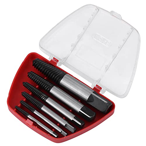 6pcs Heavy Duty Bolt Extractor Set - HSS -Schraubenentferner -Kit für beschädigte, gebrochene, abgestreifte Schrauben und Muttern - Beinhaltet Wasserrohrschlüssel und Lagerhülle - 6pcs Heavy Duty Bolt Extractor Set - HSS -Schraubenentferner -Kit für beschädigte, gebrochene, abgestreifte Schrauben und Muttern - Beinhaltet Wasserrohrschlüssel und Lagerhülle - von JKOKPMG