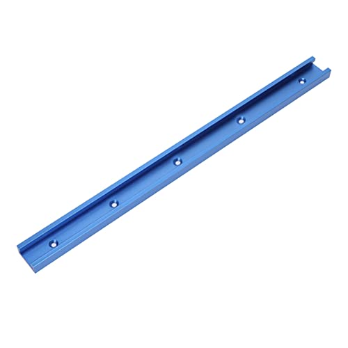 Blue Anodized Aluminium T-Track Gehrer-Jig-Jig-Slot für Holzbearbeitungsroutertisch-lebiger 1000-mm-T-Slot-Track, kompatibel mit Klemmen, Zäunen und Werkzeugen (30 mm Breite) ((Eine 800 -mm von JKOKPMG