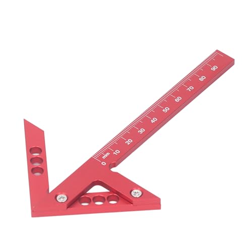 Center Line Scriber Aluminiumlegierungsmitte Finder 45 -Grad -Winkel -Scribing - -Holzbeschaffungsmarkierungswerkzeug von JKOKPMG