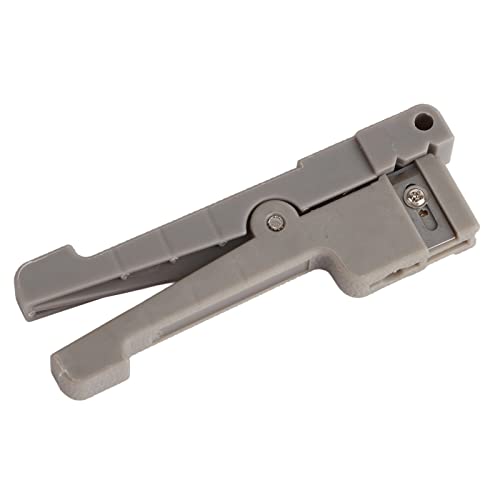 Glasfaser -Stripper -Stripper Koaxial Kabel Stripping Cutter Werkzeug Einstellbare Klingen bequemer Griff für Simplex Faser -Twisted -Paar Catv CB Antennenkabel (45-162) von JKOKPMG