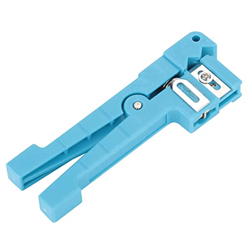 Glasfaser -Stripper -Stripper Koaxial Kabel Stripping Cutter Werkzeug Einstellbare Klingen bequemer Griff für Simplex Faser -Twisted -Paar Catv CB Antennenkabel (45-163) von JKOKPMG