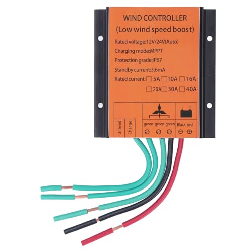 JKOKPMG 12 V 24 V Windturbinenkontroller 300W-1000W Step -up -Typ MPPT PWM Windladung Controller 16A von JKOKPMG