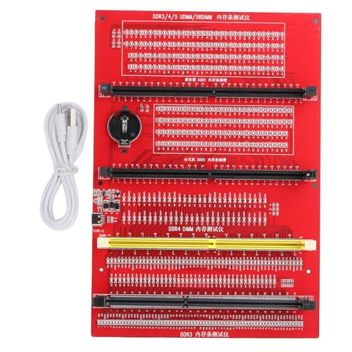 RAM -Speicherdiagnoseanalysator 4 in 1 professionellem Desktop DDR3 DDR4 DDR5UDMM DDR5RDIMM -TESTER -Karte mit LED -Indikatoren für die Erkennung von Hardwarefehler von JKOKPMG