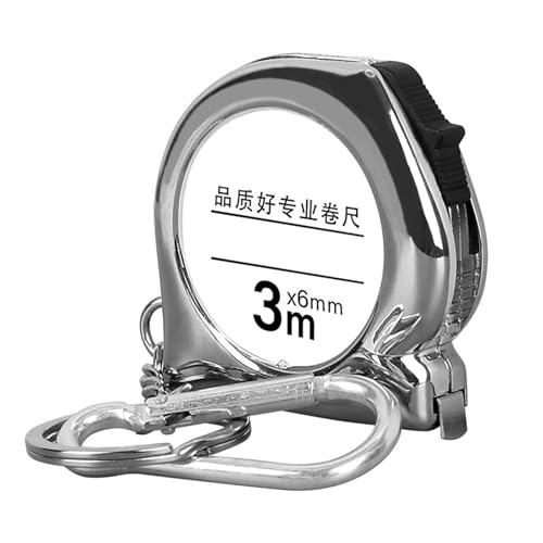 Stahlband Messschlüsselketten 3meter Retro Mini Tragbares Klar -Maßstabschlüsselkettenmesswerkzeug für Outdoor -Enthusiasten und DIYERS ABS und Stahlbandmaterial Stahlband Messschlüsselketten 3meter Retro Mini Tragbares Klar -Maßstabschlüsselkettenmesswerkzeug für Outdoor -Enthusiasten und DIYERS ABS und Stahlbandmaterial von JKOKPMG