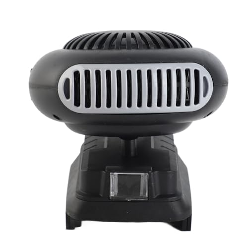 Tragbarer 18V batterie betriebener Raumheizung lüfter, 170W Elektro heizung mit 2 verstellbaren Gängen für BL1815 BL1820 BL1530 BL1840 BL1850 BL1860, kompakt & leise für kleine von JKOKPMG