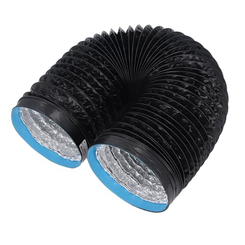 Trockner -Entlüftungsschlauch flexibler isolierter Luft dukt 7 Zoll eingedicktes PVC -Aluminiumfolie -Abgabungskanal für Küchen Gewächshäuser HVAC -Systeme 6,56 Fuß Länge Trockner -Entlüftungsschlauch flexibler isolierter Luft dukt 7 Zoll eingedicktes PVC -Aluminiumfolie -Abgabungskanal für Küchen Gewächshäuser HVAC -Systeme 6,56 Fuß Länge von JKOKPMG