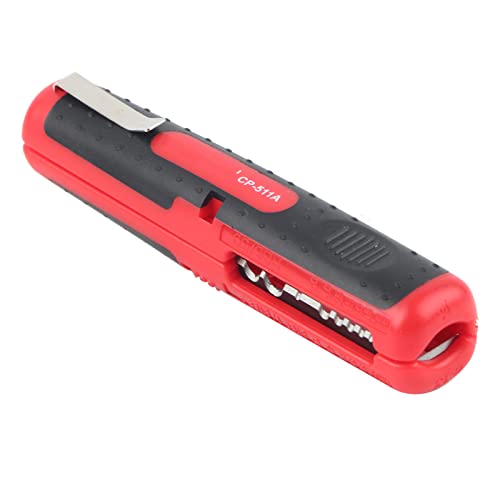 Universal Manual Draht Stripper Tool für Elektriker, Multifunktionskabel-Disassembler und Drahtschneider mit einstellbaren Messgeräten, SK5-Stahlklinge, federbelastetes Design, von JKOKPMG