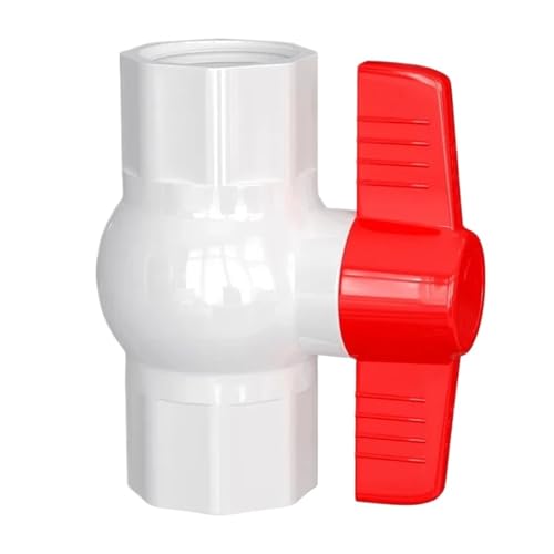 JKPQQEHV 1PC 20~40mm Gewinde Buchse Typ PVC Ball Ventil Garten Bewässerung Armaturen System Adapter(32mm,Blue_Inside Diameter) von JKPQQEHV
