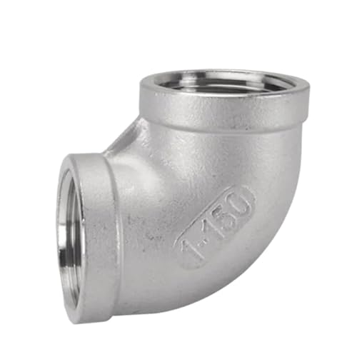 304 Edelstahl 90 Grad Ellenbogen Dn6 DN8 DN10 DN15 DN20 DN25 DN32 1/2 "BSPT for Verbinden Rohre Und Ventile(F-F,1/4") von JKPQQEHV