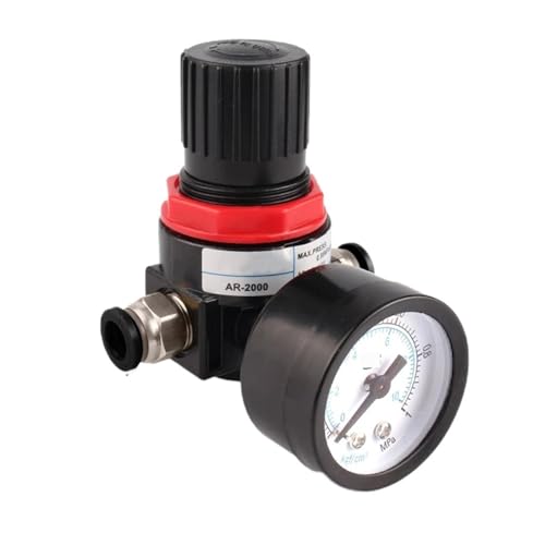 AFR-2000 1/4 Pneumatische Filter Regler Luft Behandlung Einheit Druck Schalter Gauge AFR2000(AR2000 4mm fitting) von JKPQQEHV