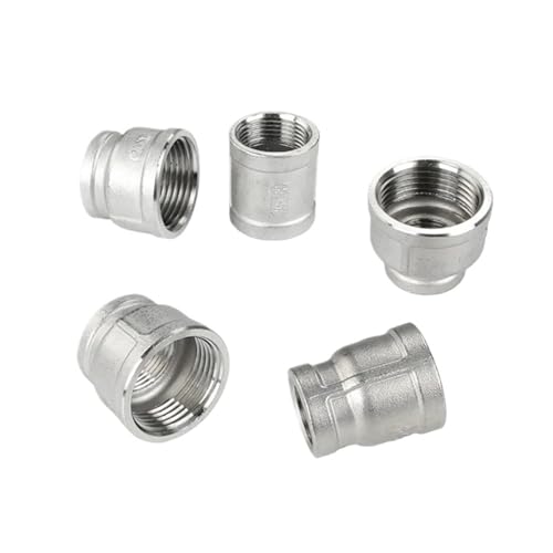 Innenrohrkupplung 1/8" 1/4" 3/8" 1/2" 3/4" 1" BSP Innengewinde Reduzierverbindungsrohr und Ventilverschraubung(3l8) von JKPQQEHV