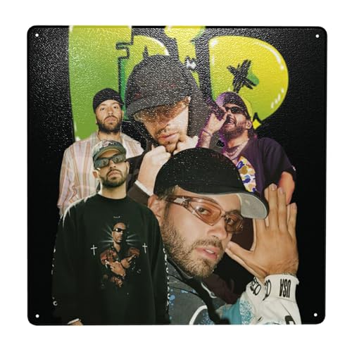 Feids SongWriter Produzent Ferxxos Metall-Blechschild Vintage Dekor Plakette Dekorative Blechmalerei Wandkunst Klassisches Poster Heimdekoration für Wohnzimmer Eisenplatte Malerei Wanddekoration von JKSISNIXK