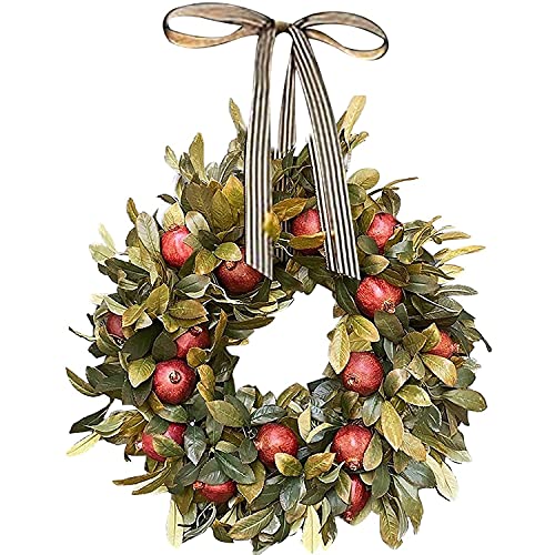 Couronne d'automne - couronne de Grenade, couronne d'automne couronnes d'automne Rustique, décor Rustique fait à la Main arc Grenades artificielles et feuilles décor d'Halloween Couronne d'automne - couronne de Grenade, couronne d'automne couronnes d'automne Rustique, décor Rustique fait à la Main arc Grenades artificielles et feuilles décor d'Halloween von JKSM