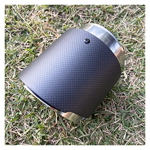 Für Jeep Für Grand Cherokee Wk2 2011-2020 Auto Auspuff Endrohr Spitze Edelstahl Endstück Dekoration Auspuffblende(A Without Logo 1PC) von JKSM