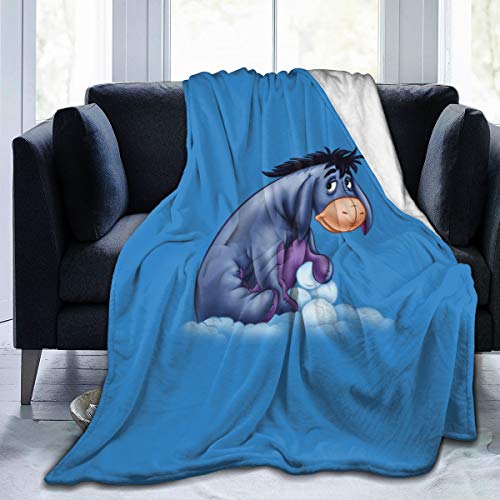 JKU I-Aah-Fleecedecke, superweich, groß, leicht, gemütlich, für Sofa, Bett, Überwurf aus Flanell von JKU