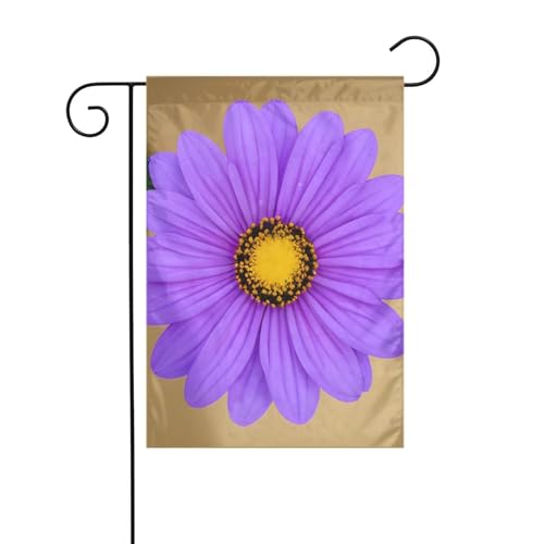 Gartenflagge mit violetter Blume, doppelseitig, 30,5 x 45,7 cm, Flaggen für Outdoor-Urlaubsdekorationen, langlebige Hofflagge Gartenflagge mit violetter Blume, doppelseitig, 30,5 x 45,7 cm, Flaggen für Outdoor-Urlaubsdekorationen, langlebige Hofflagge von JKXUN