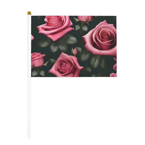 Rose Skull Eyes 6 Pack & 10 Pack Handheld Flagge, Banner On Stick, Small Flags for Paras, Party, Bar, Birthday Rose Skull Eyes 6 Pack & 10 Pack Handheld Flagge, Banner On Stick, Small Flags for Paras, Party, Bar, Birthday von JKXUN
