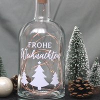 Led Flaschenlicht Frohe Weihnachten | Flasche Mit Korken-Lichterkette Geschenkidee Winterdeko & Weihnachtsdekoration Led Flaschenlicht Frohe Weihnachten | Flasche Mit Korken-Lichterkette Geschenkidee Winterdeko & Weihnachtsdekoration von JKdesign4you