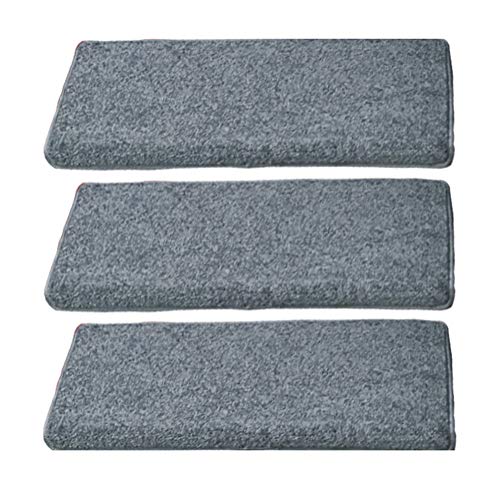 JLCP 15 Stück Stufenmatten, Rechteck Selbstklebender Treppenstufen-Teppich rutschfeste Weich Und Bequem Stufen Teppiche Protector Matten,80X24cm,Grau JLCP 15 Stück Stufenmatten, Rechteck Selbstklebender Treppenstufen-Teppich rutschfeste Weich Und Bequem Stufen Teppiche Protector Matten,80X24cm,Grau von JLCP