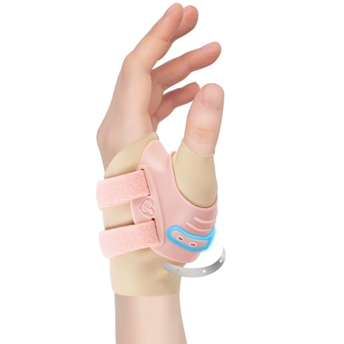 JLFDLLYYZQ Daumenorthese Links, Stabilisieren Daumensattelgelenk Bandage Verstellbarer Orthese Daumensattelgelenk Bei Muskelzerrung/Trauma/Sehnenentzündung/Gelenkschmerzen/Arthritis Positionieren(S) von JLFDLLYYZQ