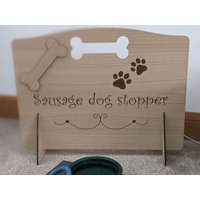 Dackeltor - Dachshund Hund Haustier Garten Wohnwagen Küche Personalisiert von JLLDesignsLTD