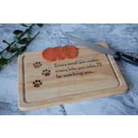 Personalisiertes Schneidebrett - Hundetablett, Hundeleckerli Geschenk von JLLDesignsLTD