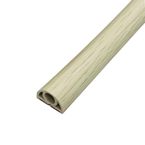 Bodenkanal, Kabelschutzmatte, Strapazierfähiges PVC-Material, Feuerhemmend, Geeignet für Das Home-Office Oder Den Außenbereich(Beige,700x2cm/276x0.8in) von JLLEIZYZ