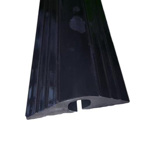 Schlauchbrücke, Kabelschutz Boden, Gummilochgröße 2cm, Tragkraft 1t, Geeignet für Straßenlager(700x8x3cm/276x3.1x1.2in) von JLLEIZYZ