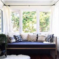Portal-Schwingen Abdeckung Marine Matratze Outdoor Liege Zwilling Indoor Outdoor Blau Sunbrella Matratze-Abdeckung-Lösung Gefärbt Acryl von JLLHOME
