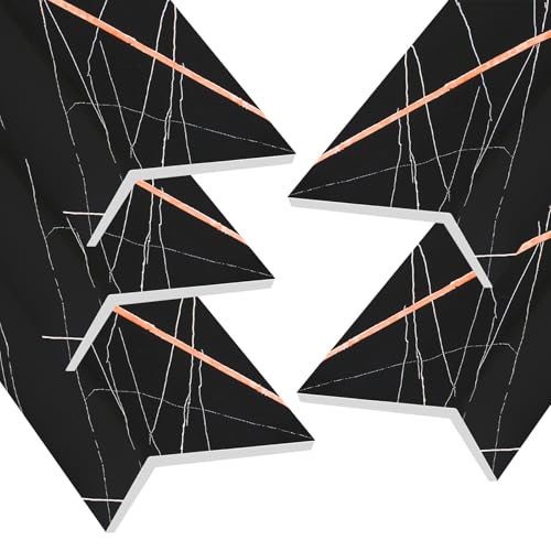 5 Stück Drahtregal-Abdeckungen for Speisekammern mit Holzmaserung, Regalabdeckungen aus Kunstholz for Drahtregale, rustikale Schrankregal-Abdeckungen – Badezimmer(Color Q,46x16x2in) von JLXJYS