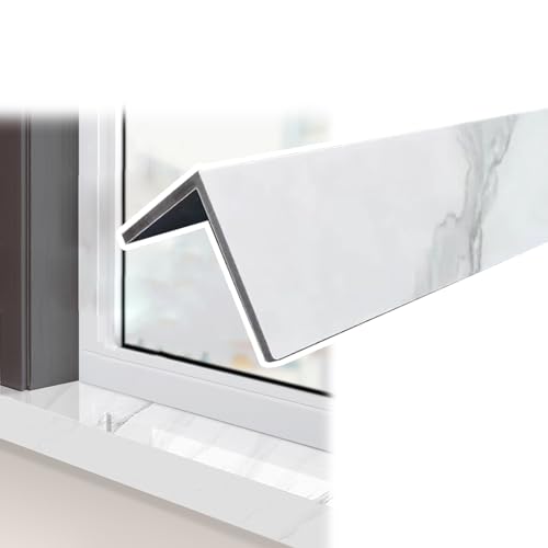 Weiß mit Mustern, abnehmbare Regalabdeckung aus Holz, 9 12 16 Zoll breit, for Schrank, Küche, Speisekammer, Badezimmer, Büro(4 pack,40x12 inch/102x30cm) von JLXJYS