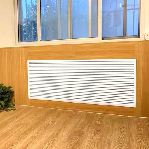 lüftungsgitter Rückluftgitter – Kein Bohren erforderlich, HAVC-Abdeckung for Kaltluftrückführung for Seitenwand- und Deckenlüftung in Küche Bad(White,14x14in/35x35cm) von JLXJYS
