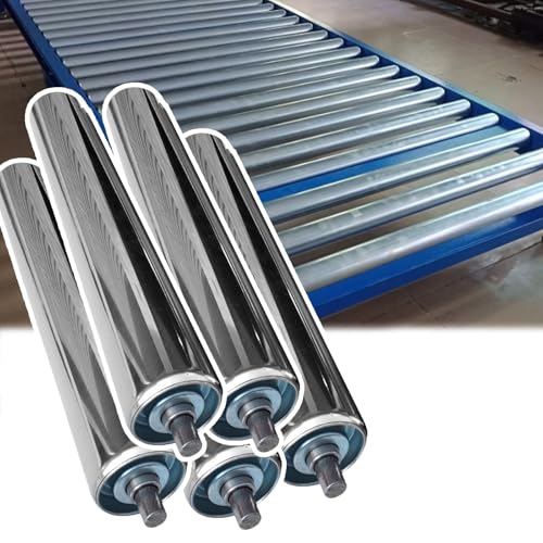 tragrollen förderband 5 Stück Ersatz-Förderbandrollen, 2,4 Zoll, 2 Zoll, 1,5 Zoll, 1,3 Zoll und 1 Zoll Durchmesser/langlebige Edelstahlrollen für Rollenständer, Holzbearbeitung, nicht angetriebene För tragrollen förderband 5 Stück Ersatz-Förderbandrollen, 2,4 Zoll, 2 Zoll, 1,5 Zoll, 1,3 Zoll und 1 Zoll Durchmesser/langlebige Edelstahlrollen für Rollenständer, Holzbearbeitung, nicht angetriebene För von JLXJYS