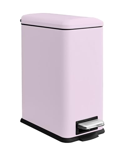 JM ·YIPENG Mülleimer mit Deckel 10L,Edelstahl Mülleimer Bad,Klein Abfalleimer Bad,Tretmülleimer Edelstahl für Badezimmer, Schlafzimmer und Büro,Rosa JM ·YIPENG Mülleimer mit Deckel 10L,Edelstahl Mülleimer Bad,Klein Abfalleimer Bad,Tretmülleimer Edelstahl für Badezimmer, Schlafzimmer und Büro,Rosa von JM ·YIPENG