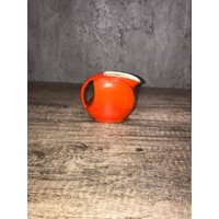 Seltener 30Er Jahre Davids Sevilla Mini Disk Krug - Tangerine von JMAntiquesandUniques