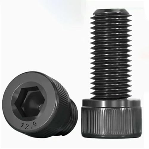 Stück/100 Stück DIN912 Innensechskantschraube M1,4 M1,6 M2 M2,5 M3 M3,5 M4 M5 M6 M7 M8 Klasse 12,9 Innensechskantschraube mit Innensechskant-M3 50 Stück-x14,0 mm von JMGDJ