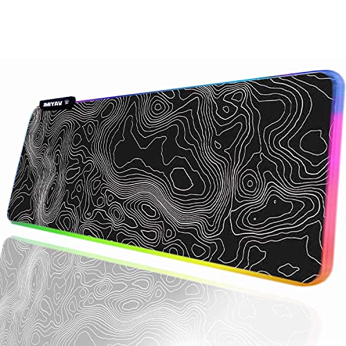 JMIYAV RGB Gaming Mauspad Led Erweiterte Groß Schreibtischunterlage Rutschfester Gummi XL XXL Gaming Mousepad Großes Mouse Pad Led Mousepad für Gamer 800x300 mm migong001-1 JMIYAV RGB Gaming Mauspad Led Erweiterte Groß Schreibtischunterlage Rutschfester Gummi XL XXL Gaming Mousepad Großes Mouse Pad Led Mousepad für Gamer 800x300 mm migong001-1 von JMIYAV