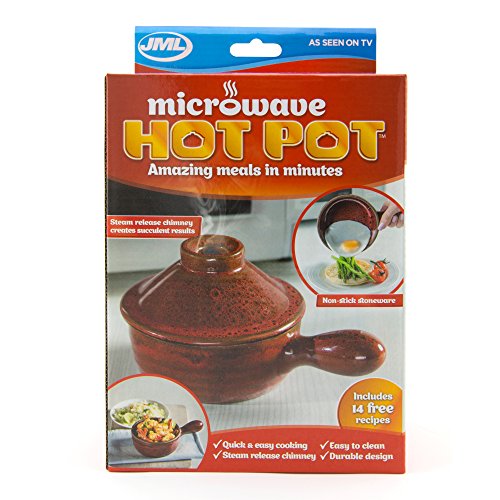 JML Mikrowellen HOT Pot - Wärmespeicherung, Dampf sprudelnd Hot Pot von JML